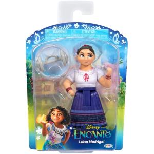 DISNEY ENCANTO SMALL DOLL MINI BAMBOLE 7 CM CON ACCESSORIO LUISA MADRIGAL