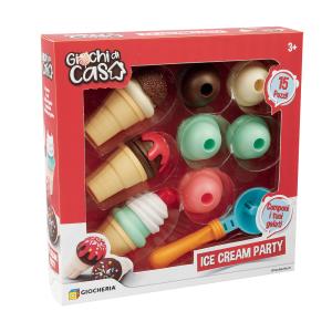 GIOCHI DI CASA -  SET 3 CONI GELATO