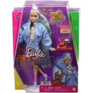 BARBIE EXTRA DENIM BIONDA CON BORSETTA ARANCIONE