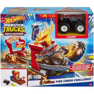 HOT WHEELS MONSTER TRUCK - ARENA DEGLI SCONTRI SFIDA BERSAGLIO INFUOCATO