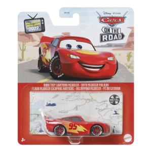 DISNEY PIXAR CARS VEICOLO DIE CAST 1:55 - ROAD TRIP SAETTA MCQUEEN