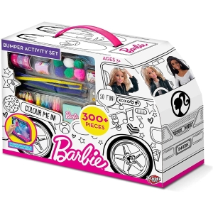 BARBIE BUMPER CRAFT SET SUPER CAMPER DA COLORARE