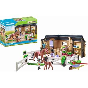 PLAYMOBIL HORSE WORLD STALLA CON RECINTO 