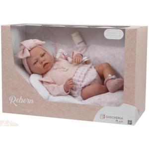 ARIAS - REBORN 40 CM CORPO MORBIDO ROSA E PERLE