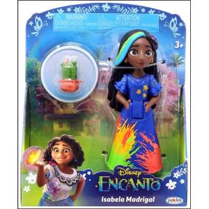 DISNEY ENCANTO SMALL DOLL MINI BAMBOLE 7 CM CON ACCESSORIO ISABELA MADRIGAL