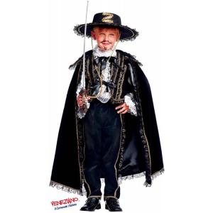 COSTUME CAVALIERE MASCHERATO PRESTIGE MIS. 6 ANNI