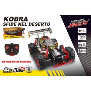 KOBRA SFIDA NEL DESERTO R/C 1:10 CON PACK