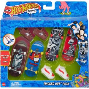 HOT WHEELS SKATE - CONFEZIONE 4 SKATEBOARD 