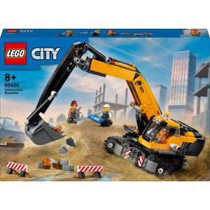 LEGO CITY BIG VEHICLES ESCAVATORE DA CANTIERE GIALLO