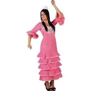 COSTUME DONNA BALLERINA DI FLAMENCO SPAGNOLA TAGLIA 2