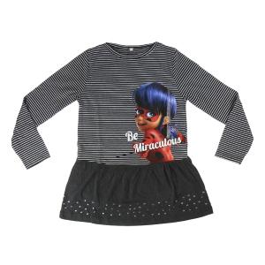 T-SHIRT MANICA LUNGA MIRACULOUS LADY BUG MIS. 5 ANNI