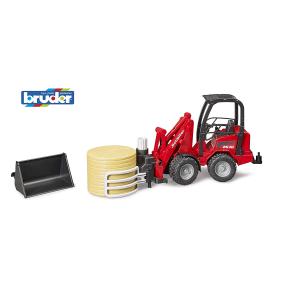 BRUDER SCHAFFER HOFLADER 2630 CON PINZE DI PRESA A SFERA + 1 ROTOBALLE