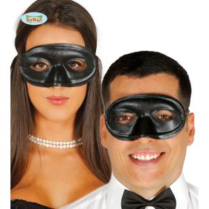 MASCHERA SETA NERA COLOMBINA "EXTRA"