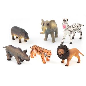 PARK&FARM - ANIMALI MORBIDI SAVANA 6 SOGGETTI ASSORTITI 20/31CM