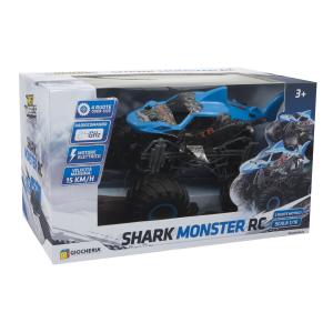 FAST WHEELS - MONSTER RC SQUALO SHARK 2 COLORI ASS.