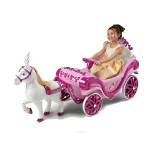 CARROZZA CON CAVALLO ELETTRICA PRINCIPESSE