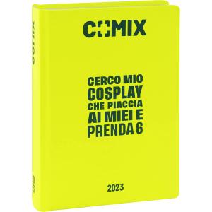 AGENDA DIARIO COMIX 16 MESI MINI GIALLO FLUO