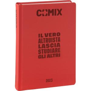 AGENDA DIARIO COMIX 16 MESI MINI ROSSO