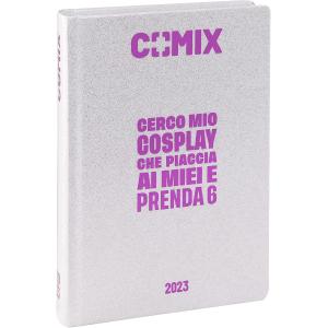 AGENDA DIARIO COMIX 16 MESI MINI ARGENTO