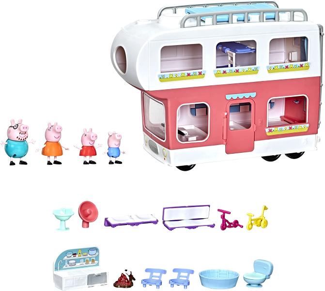 PEPPA PIG FAMILY MOTORHOME IL CAMPER DI PEPPA PIG
