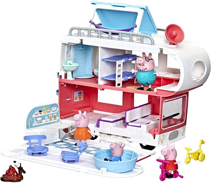 PEPPA PIG FAMILY MOTORHOME IL CAMPER DI PEPPA PIG