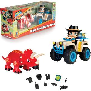 ACTION HEROES DINO ADVENTURE QUAD PLAYSET