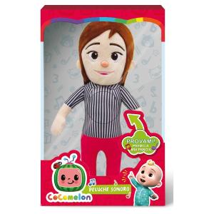 COCOMELON PELUCHE MUSICALI CON PORTACHIAVI MAMMA