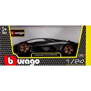 AUTO LAMBORGHINI TERZO MILLENNIO IN SCALA 1:24 GRIGIO SCURO