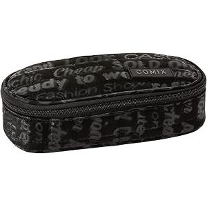 ASTUCCIO BUSTINA OVALE ORGANIZZATO QUILTED BLACK NERO COMIX SPECIAL