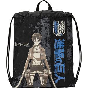 ZAINO SACCA COULISSE ATTACCO DEI GIGANTI COMIX ANIME