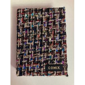 AGENDA DIARIO 16 MESI STANDARD SPECIAL COMIX TESSUTO NERO CHANEL BLACK