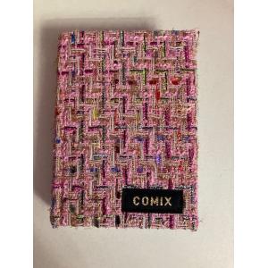 AGENDA DIARIO 16 MESI MINI SPECIAL COMIX TESSUTO ROSA CHANEL PINK
