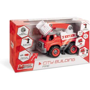 CITY BUILDING CAMION DEI POMPIERI MEZZO SOCCORSO 20 CM RC 2.4 GHZ
