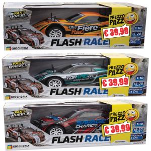 PREZZO PAZZO FAST WHEELS - AUTO FLASH RACER RC 3 COL.ASS. 1:10