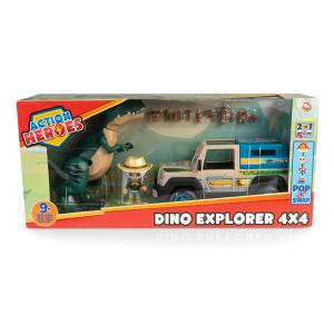 ACTION HEROES DINO EXPLORER JEEP 4X4