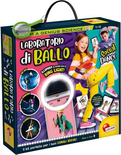 Prodotto: LIS-97357 - I'M A GENIUS - LABORATORIO DI BALLO, RING LIGHT  PORTATILE - LISCIANI