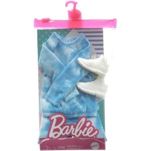 BARBIE - KEN LOOK COMPLETO TUTA AZZURRA E SNEAKERS BIANCHE