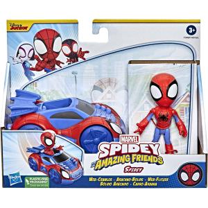 MARVEL SPIDEY AMAZING FRIENDS VEICOLO CON PERSONAGGIO - SPIDEY