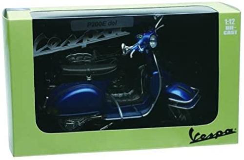 VESPA P200E 1:12 BLU METAL