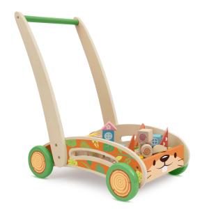 SEVI WOOD ECO SMART - CARRETTINO PRIMI PASSI CON BLOCCHI 88060