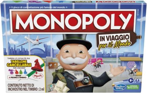 MONOPOLY TRAVEL WORLD TOUR IN VIAGGIO PER IL MONDO