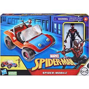 MARVEL SPIDERMAN VEICOLO SPIDER MOBILE E MILES MORALES
