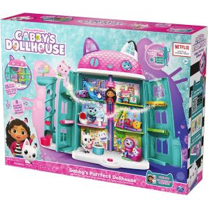 GABBY DOLLHOUSE NETFLIX PLAYSET LA CASA DELLE BAMBOLE DI GABBY CON LUCI E SUONI 60 CM