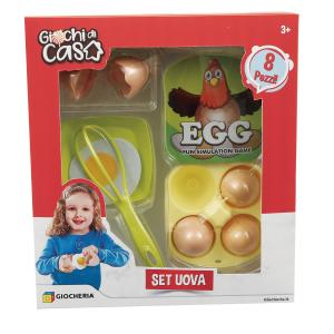 GIOCHI DI CASA - SET ALIMENTI  CON UOVA