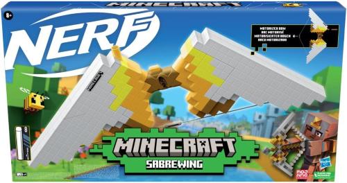 NERF MINECRAFT SABREWING ARCO MOTORIZZATO LANCIA DARDI
