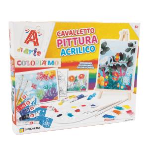 A DI ARTE -  SET PITTURA CON CAVALLETTO