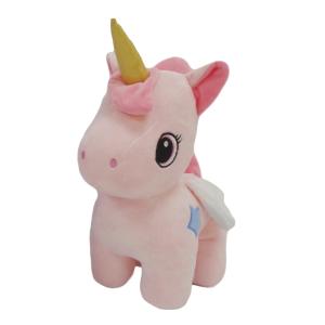 GIO' PLUSH - UNICORNO ROSA 30 CM