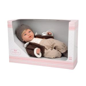 ARIAS - BAMBOLA REBORN SAMUELE 45 CM CORPO MORBIDO CON GIUBBOTTO