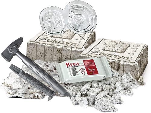 JURASSIC WORLD 3 - DINOSAURI: T-REX E PTENARODONTE KIT FOSSILI KIT PALEONTOLOGO