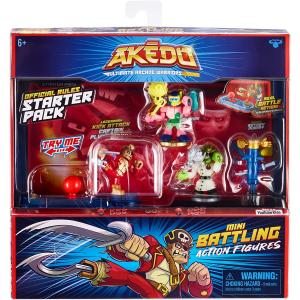 AKEDO - STARTER PACK A (SET 3 PERS + ACCESSORIO ALLENAMENTO+ 1 JOYSTICK DELUXE)